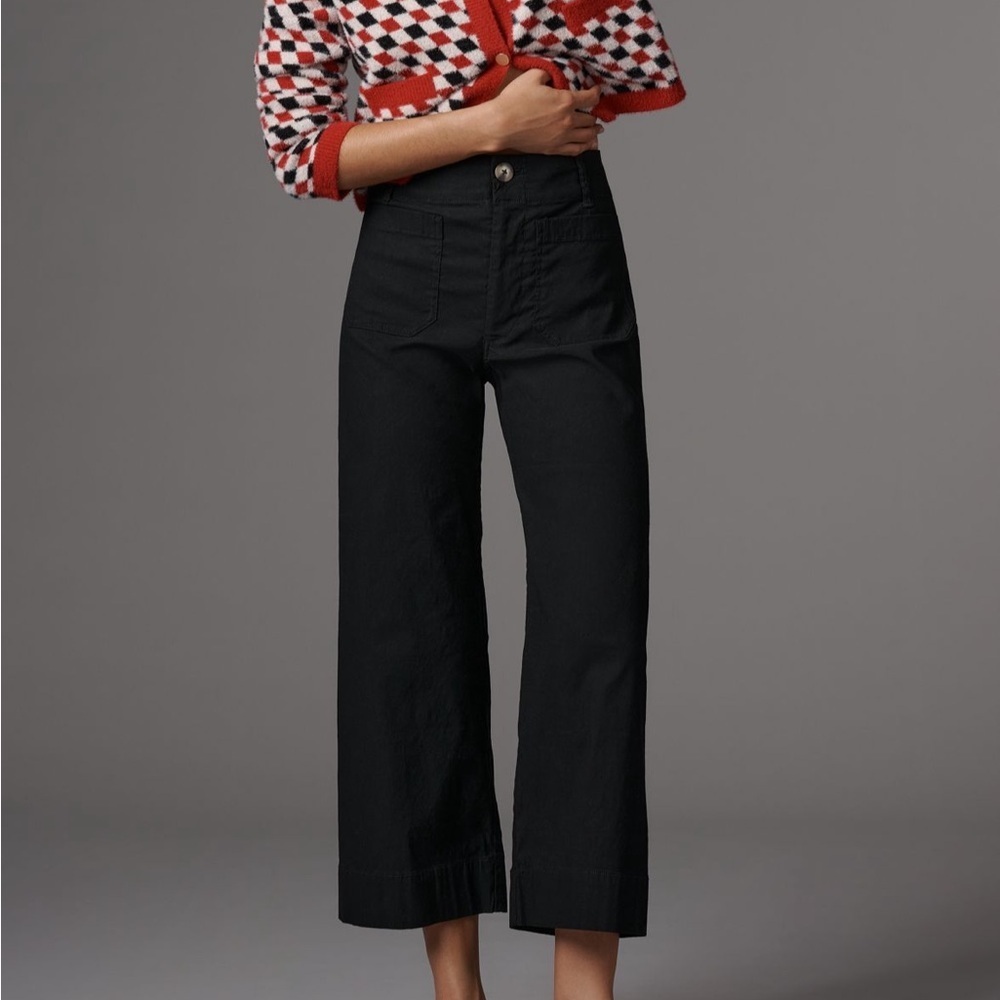 new ANTHROPOLOGIE MAEVE COLETTE CROP PANTS!